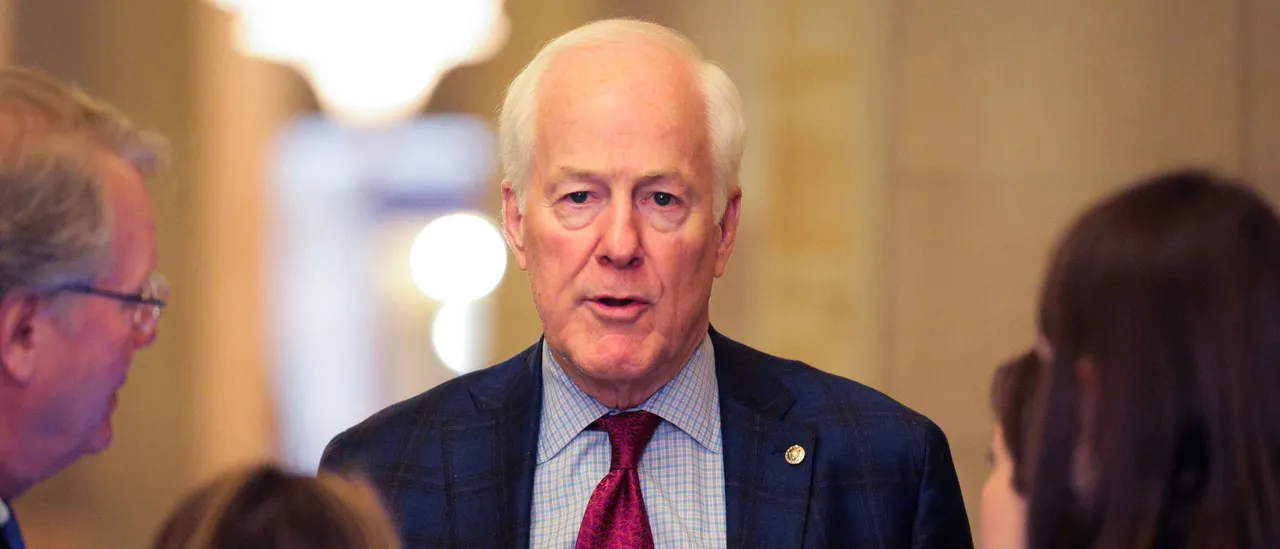 John Cornyn Is Facing a Tough Time Right Now