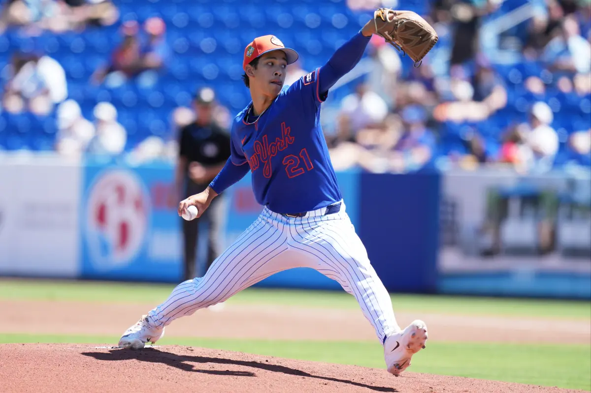 Jonah Tong throws six innings allowing only one hit in Triple-A for Mets