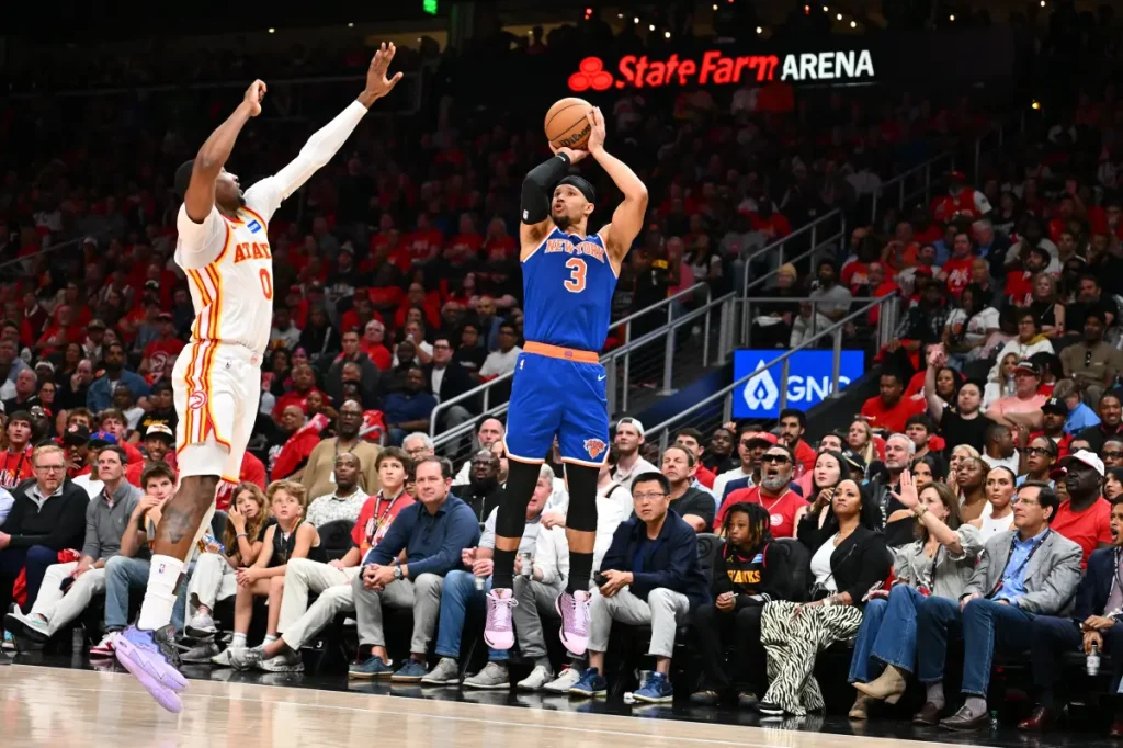 Josh Hart of the Knicks is ready for another shot at the 3-point challenge he excelled in against the 76ers.