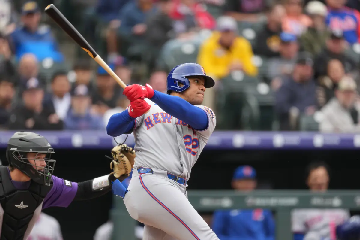Juan Soto leads off for the first time in almost five years with the Mets