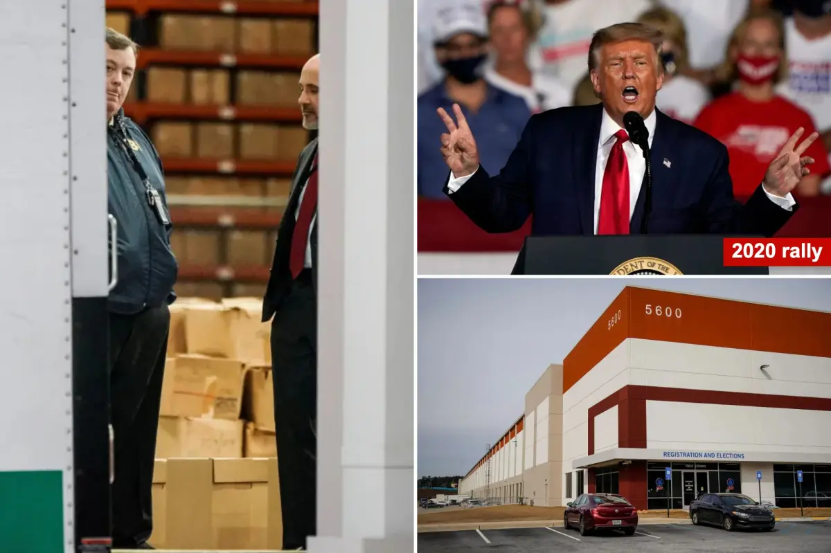 Judge decides that the Trump administration can retain the 2020 election ballots taken from Georgia.