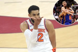 Karl-Anthony Towns acknowledges Jeremy Lin for inspiring his support of the Knicks