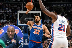 Karl-Anthony Towns says he requested the Knicks' staff to modify his role