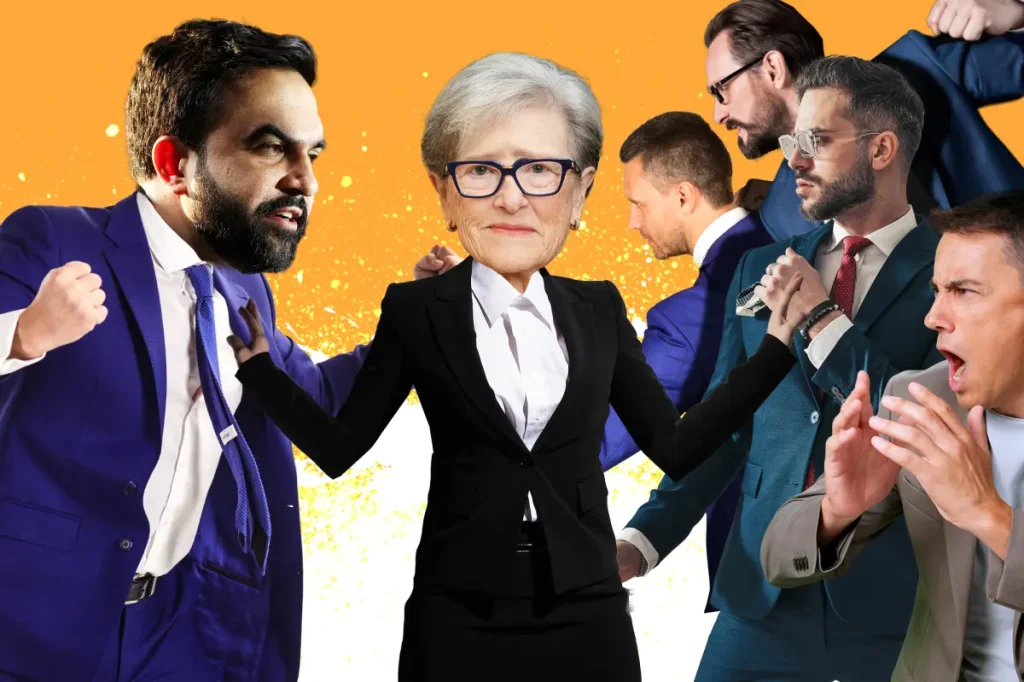 Kathy Wylde returns to the center of Wall Street's challenging discussions with New York City's progressive politicians.
