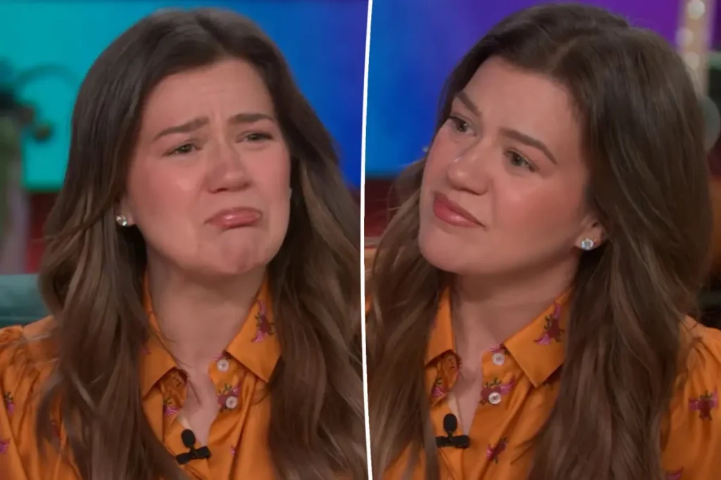Kelly Clarkson tears up while talking about the conclusion of her talk show in heartfelt interview
