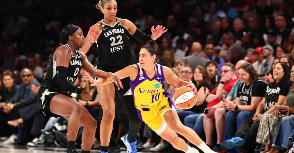 Kelsey Plum is achieving her intended goals.