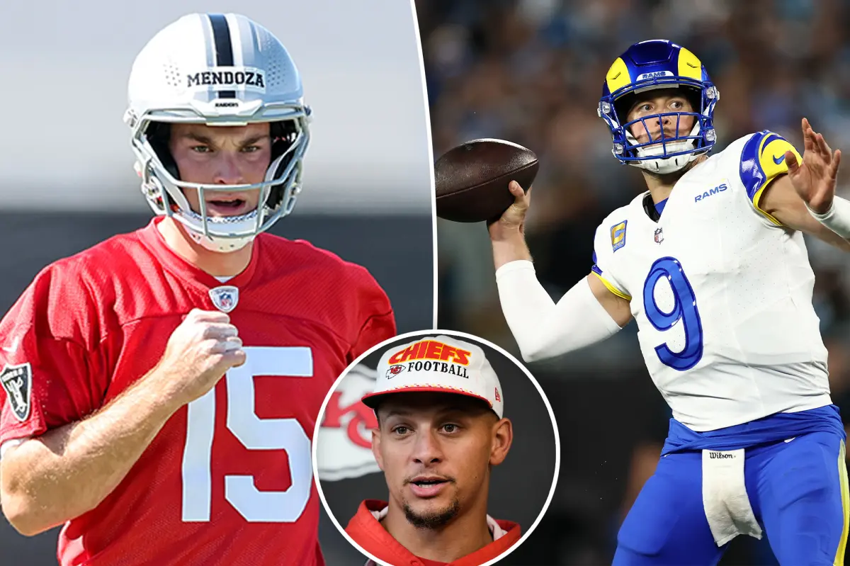Kirk Cousins and Fernando Mendoza improve Raiders' quarterback situation