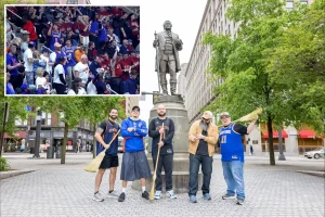 Knicks fans looking for deals flock to Cleveland before Game 4 of the NBA conference finals