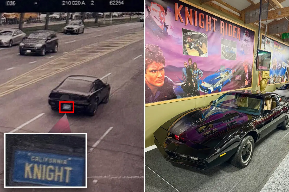 'Knight Rider' car received a speeding ticket in NYC — even though it's parked in an Illinois museum