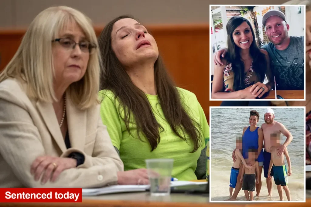 Kouri Richins sentenced to life in prison with no chance of parole for killing her husband.