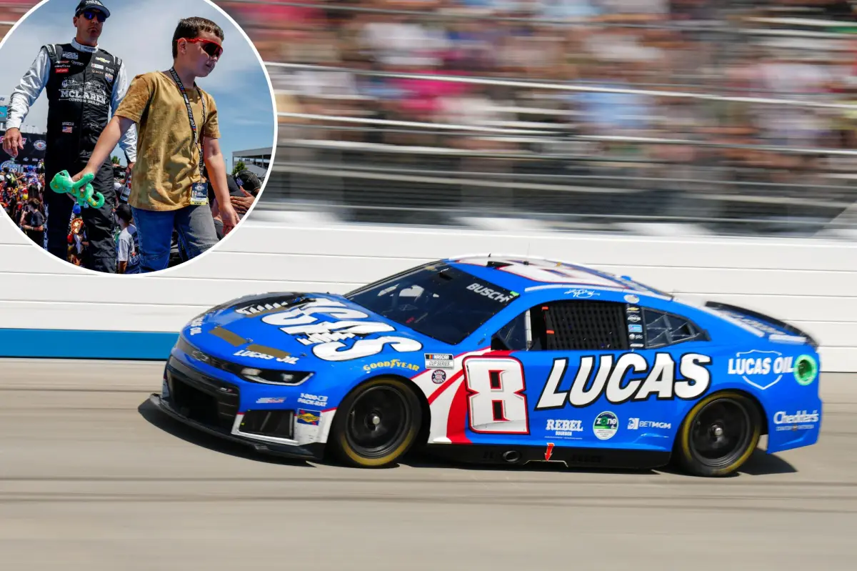 Kyle Busch's No. 8 will remain unused until his 11-year-old son enters NASCAR.