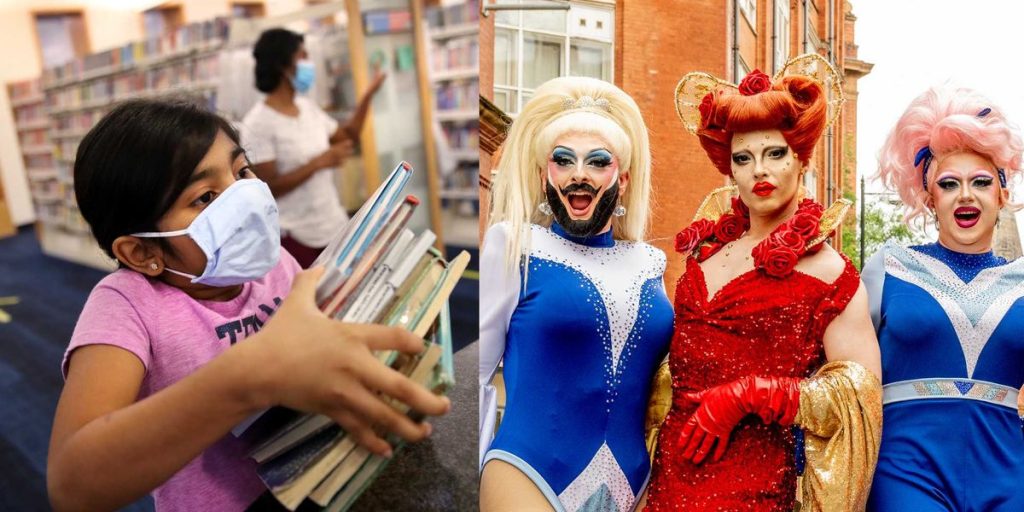 LGBTQ activists are angry that a California county ended a Pride Month display at a public library due to a bookmark.