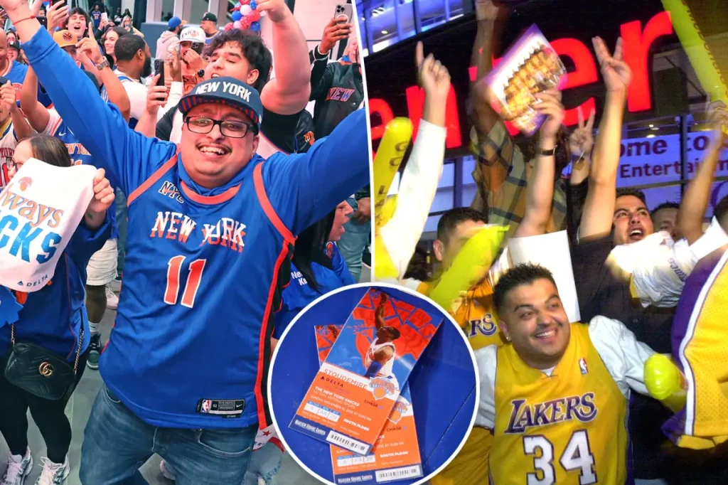 Lakers' playoff tickets are among the most expensive in the NBA, but Knicks fans spend even more.
