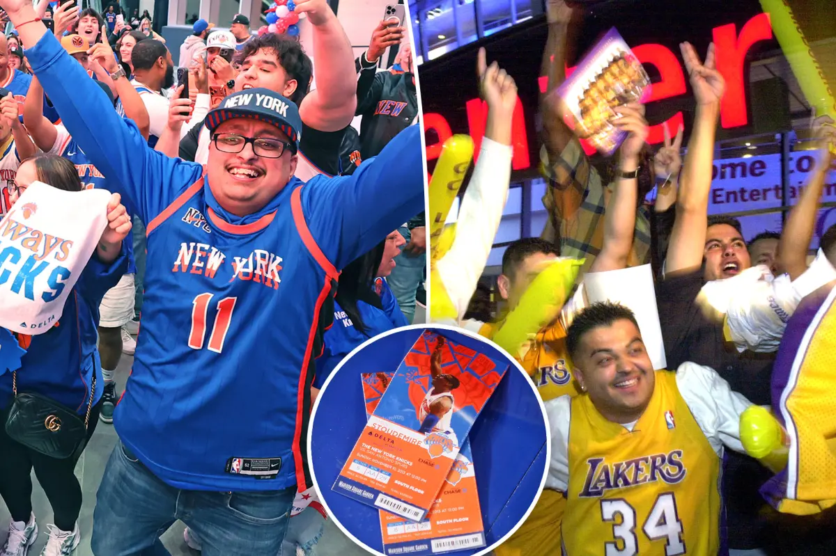 Lakers' playoff tickets are among the most expensive in the NBA, but Knicks fans spend even more.