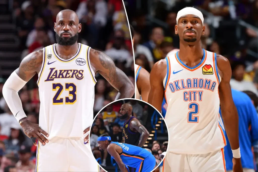 Lakers require LeBron James to surpass Shai Gilgeous-Alexander.