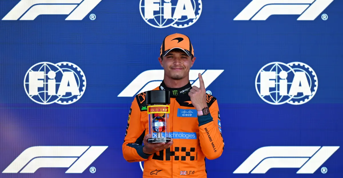 Lando Norris praises improvements after securing F1 Sprint pole in Miami