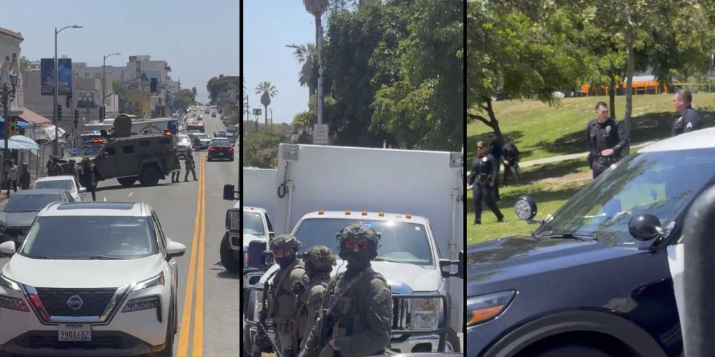 Large federal effort underway to dismantle the cartel's infamous open-air drug market in Los Angeles