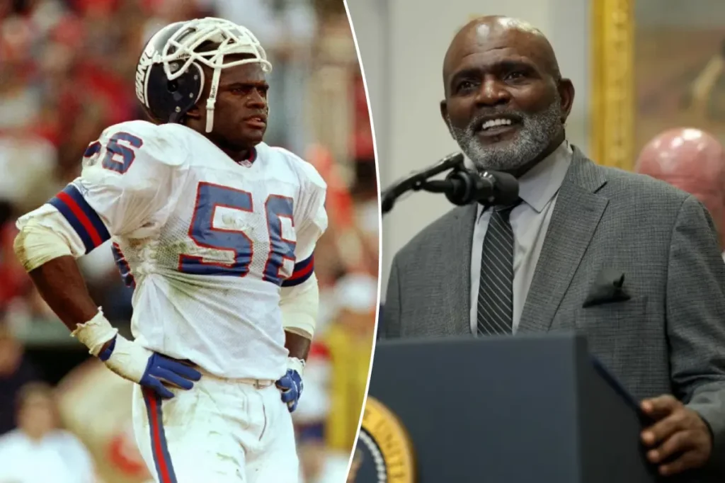 Lawrence Taylor is improving after a concerning hospital stay.