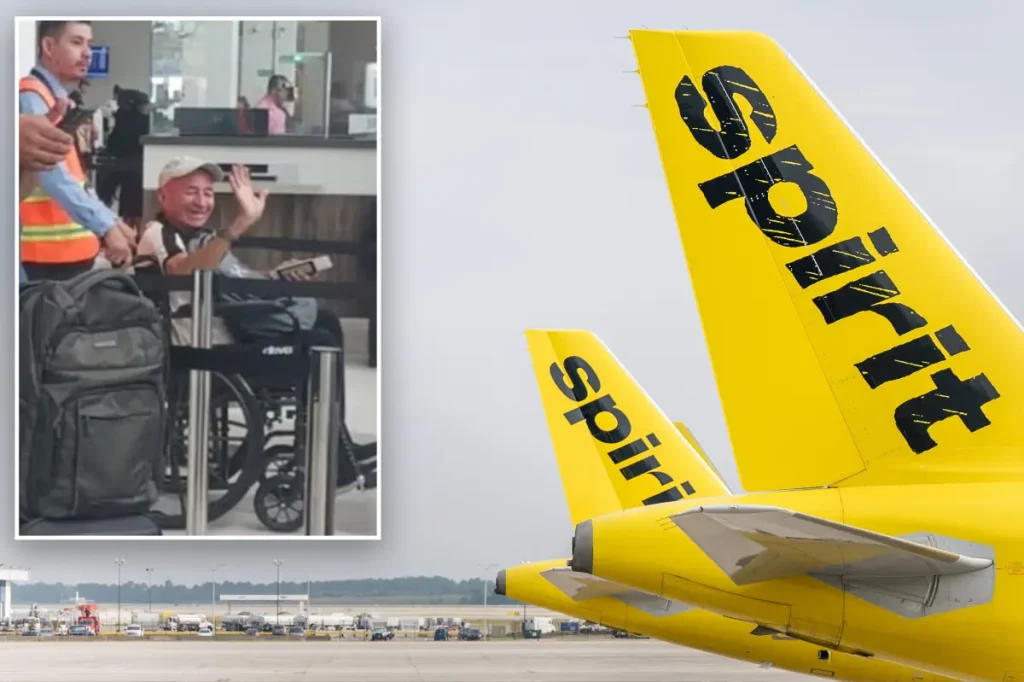Lawsuit claims Spirit Airlines didn't help dementia patient who left the airport and was struck by a car.