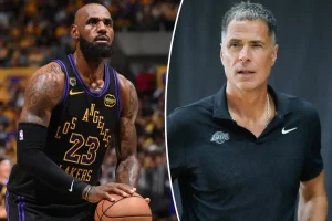 LeBron James' contract dispute with the Lakers might become contentious