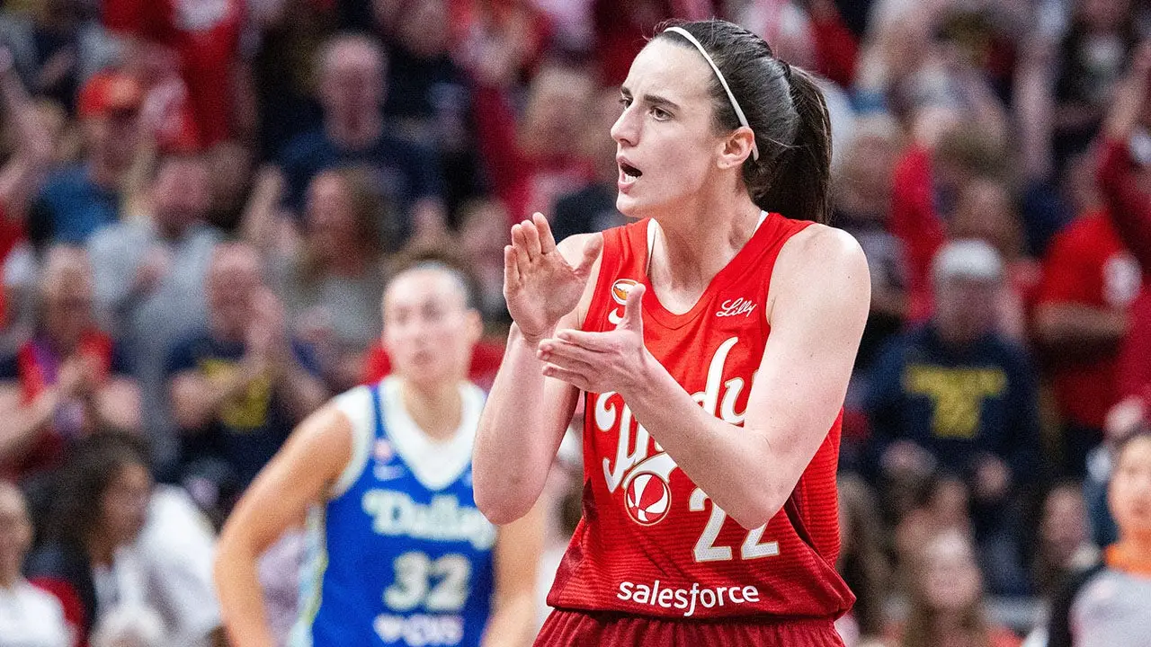 LeBron James praises Caitlin Clark for breaking Diana Taurasi's WNBA career milestone record.