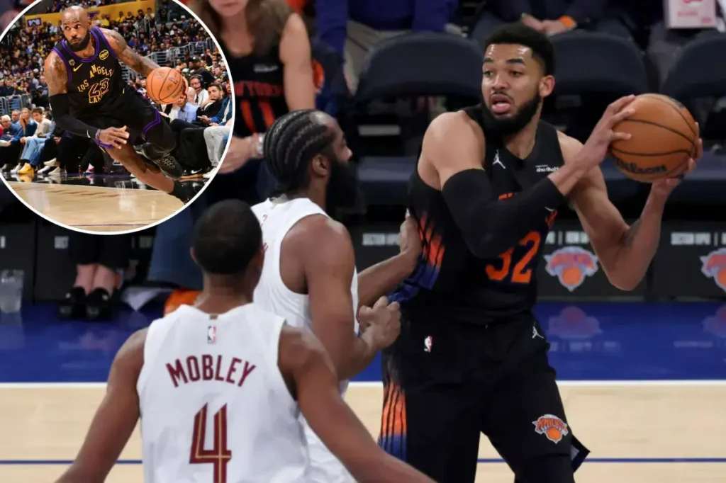 LeBron James praises the Knicks' offensive resurgence