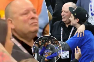 Leon Rose sheds tears as Knicks reach NBA Finals