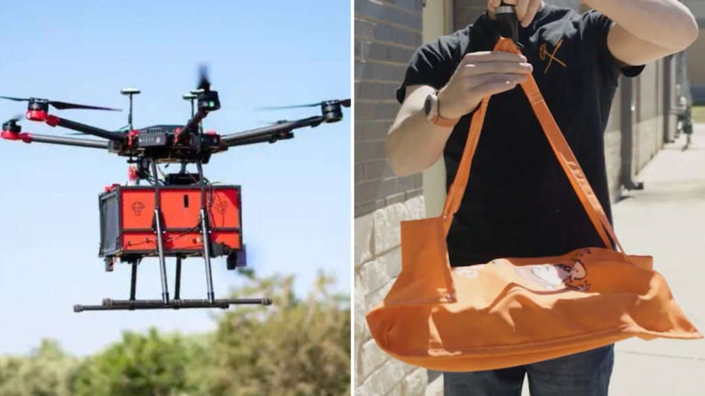 Little Caesars and Flytrex introduce Sky2 pizza drone delivery in Texas