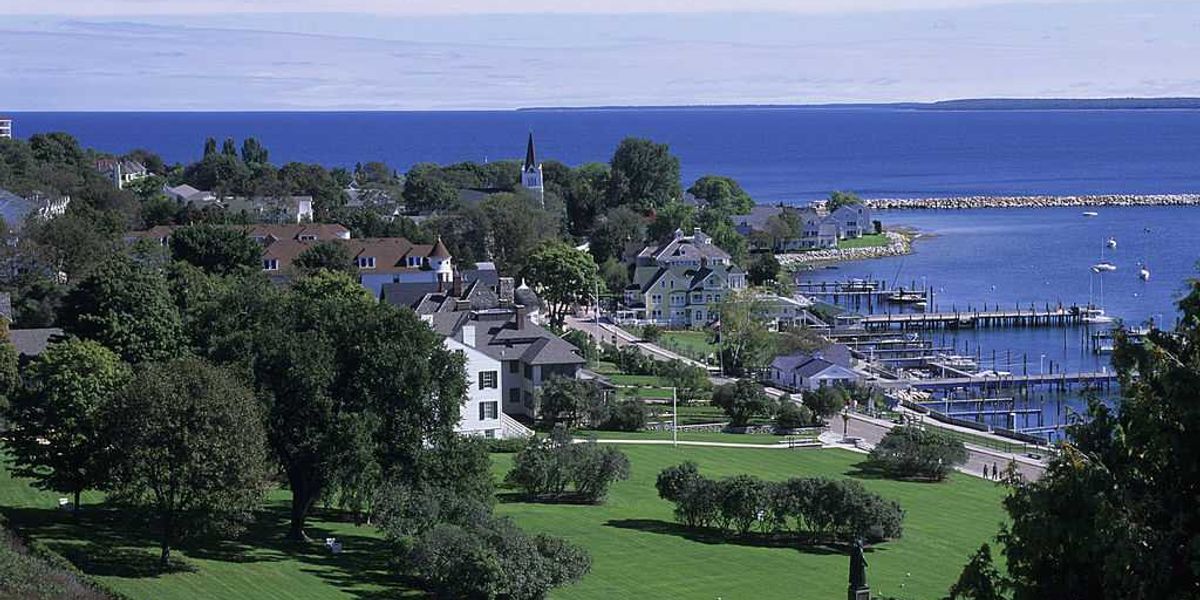 Long-time mayor of a charming Michigan island has been re-elected for the 50th time.