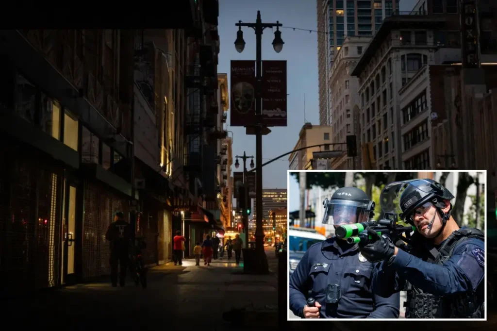 Los Angeles is preparing a team of armed guards to combat copper wire theft.