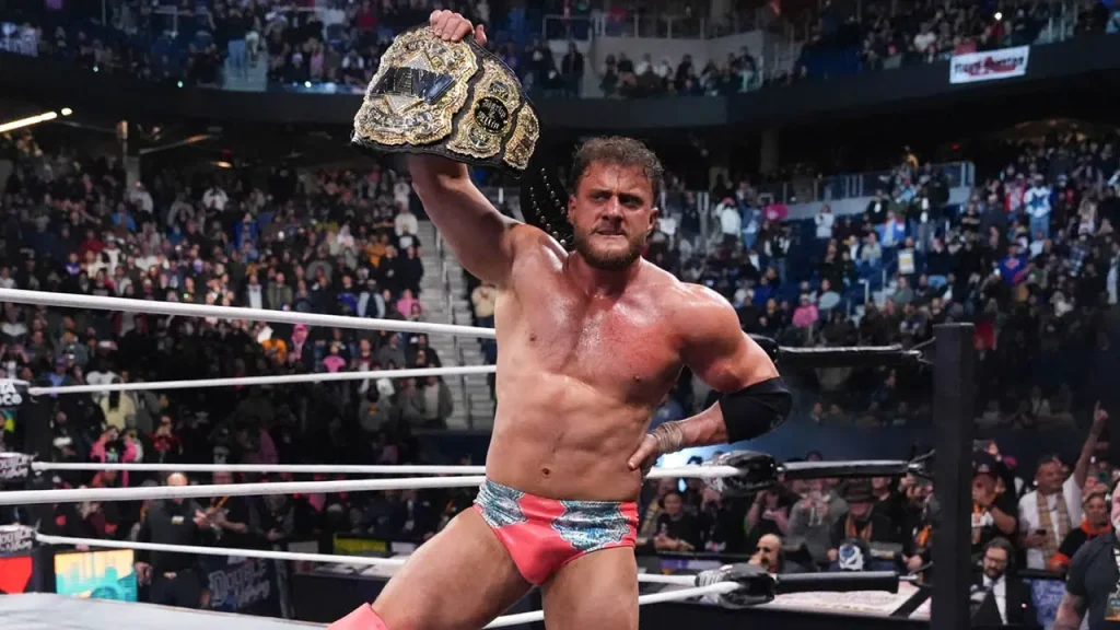 MJF defeats Darby Allin to claim the world title at Double or Nothing
