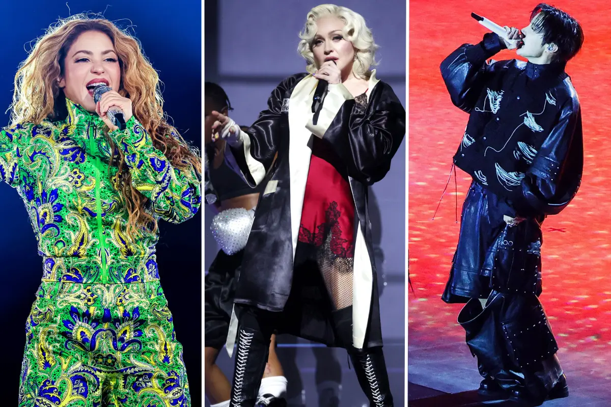 Madonna, Shakira, and BTS will be the main performers for the inaugural halftime show at the 2026 FIFA World Cup.