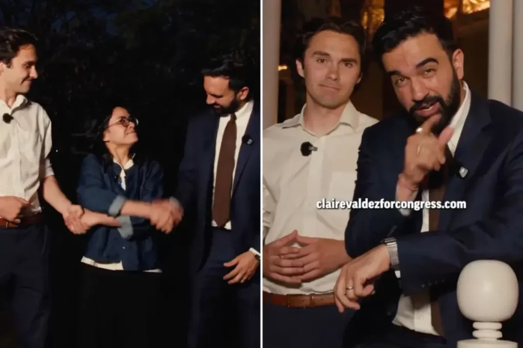 Mamdani attracts attention with a video from Gracie Mansion supporting DSA House candidate Claire Valdez