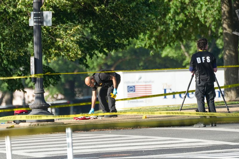 Man charged with shooting at Secret Service near the White House, child bystander hurt