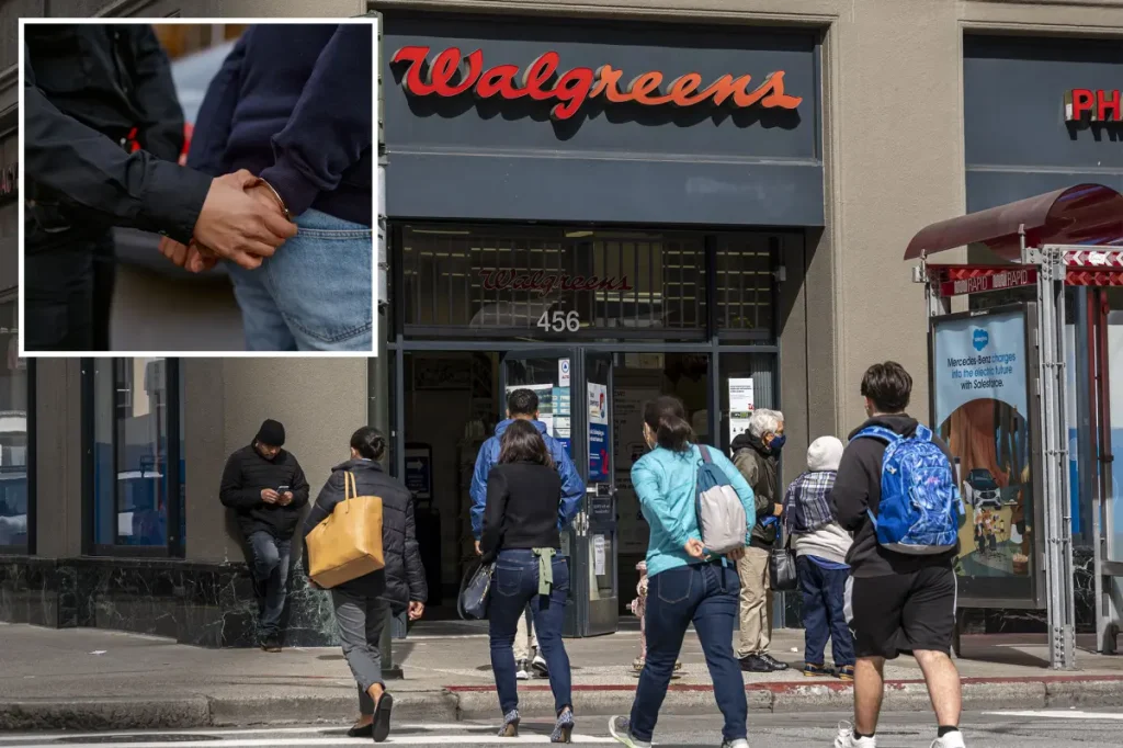 Man in San Francisco taken into custody for reportedly stealing $40,000 worth of items from Walgreens 27 times.