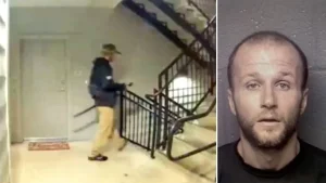 Manhunt underway in California for individual accused of samurai sword attack