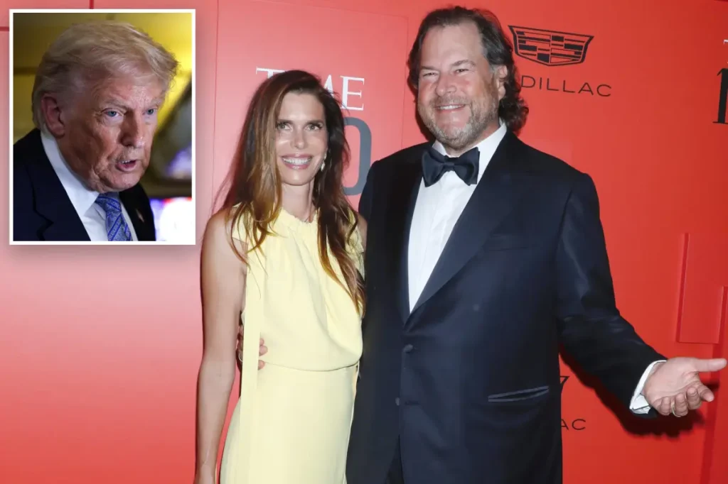 Marc Benioff's wife takes on a comfortable new role in San Francisco