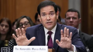 Marco Rubio takes on the Secretary of Everything meme while juggling various positions