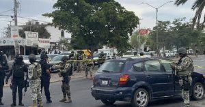 Mexican Soldiers Observe Cartel Gunmen Strike Funeral Procession