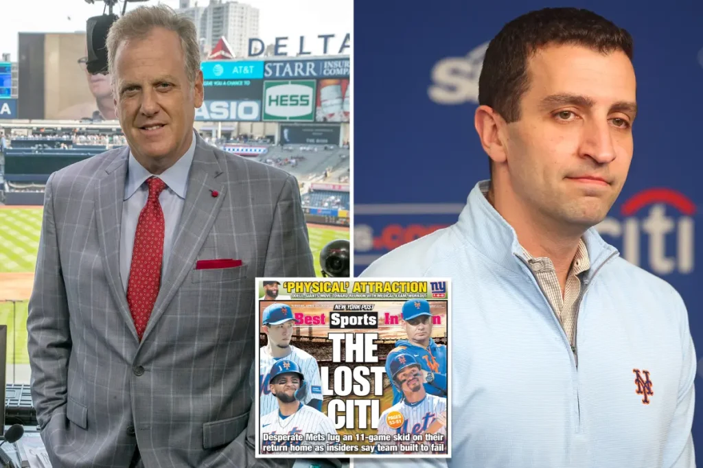 Michael Kay criticizes David Stearns regarding the building of the Mets team.