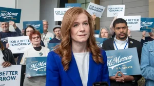 Michigan Senate candidate Mallory McMorrow went almost a year without settling her bills.