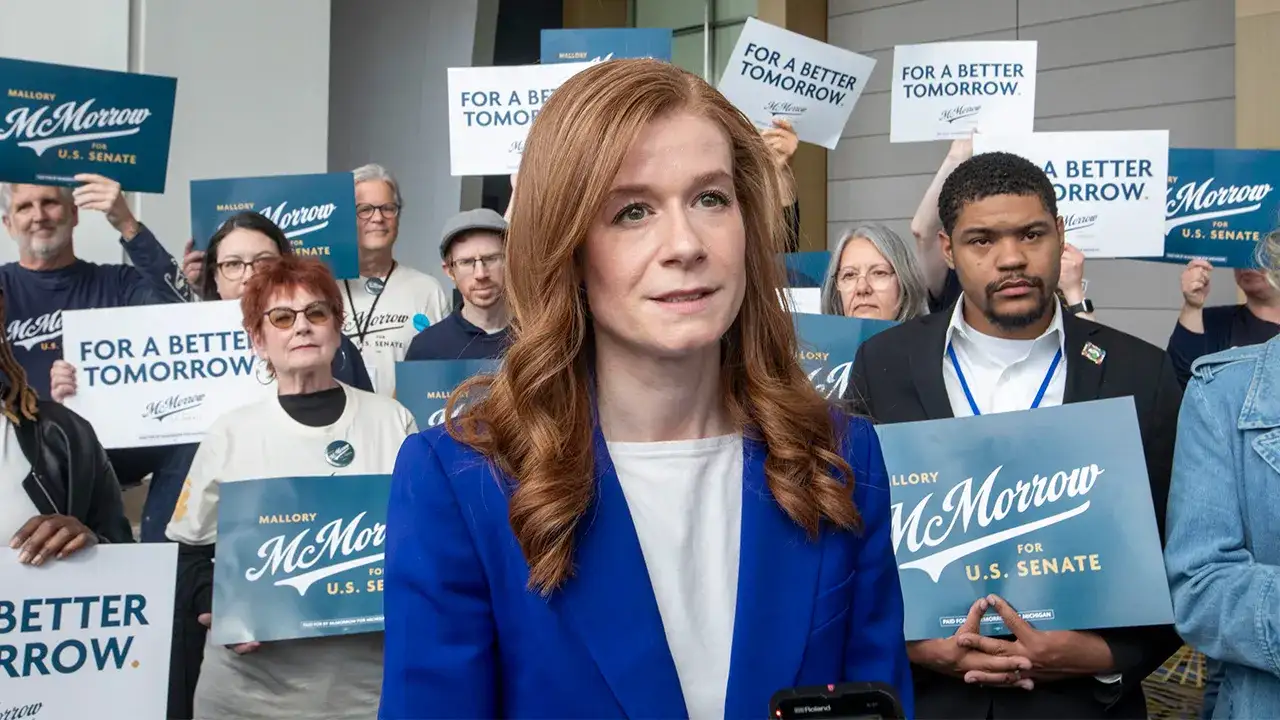 Michigan Senate candidate Mallory McMorrow went almost a year without settling her bills.