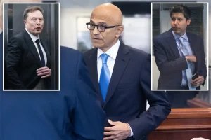 Microsoft's CEO Satya Nadella supports OpenAI's profit model and discusses his previous concerns about Altman's departure.