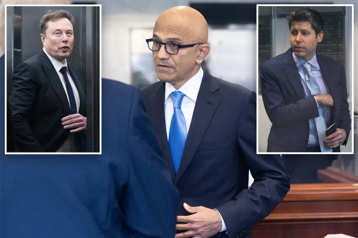 Microsoft's CEO Satya Nadella supports OpenAI's profit model and discusses his previous concerns about Altman's departure.