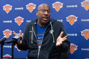 Mike Brown questions if the Knicks' nine-day break will help them.