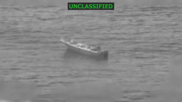 Military operation eliminates 2 in attack on suspected drug trafficking boat