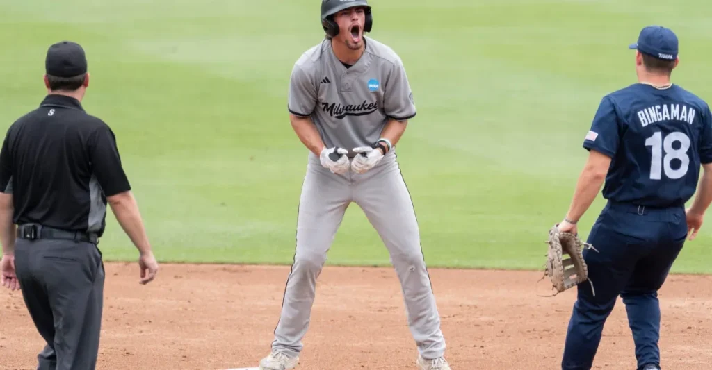 Milwaukee surprises Auburn in the 2026 NCAA baseball tournament