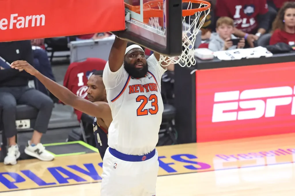 Mitchell Robinson is extending his remarkable time with the Knicks.