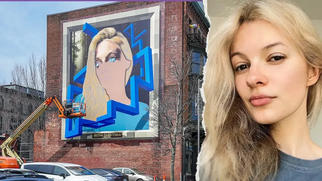 Mural paying tribute to Iryna Zarutska taken down following community backlash