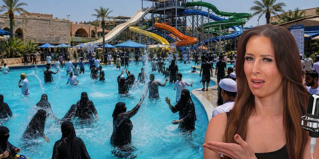 'Muslims only' at a Texas water park? Sara Gonzales alerts to visible Islamic 'segregation'.